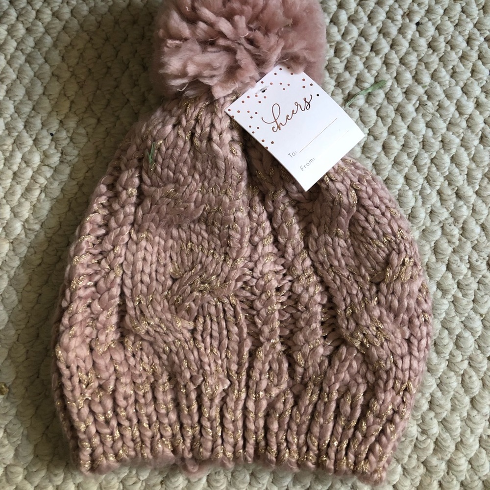 Lauren Conrad Pom Pom beanie